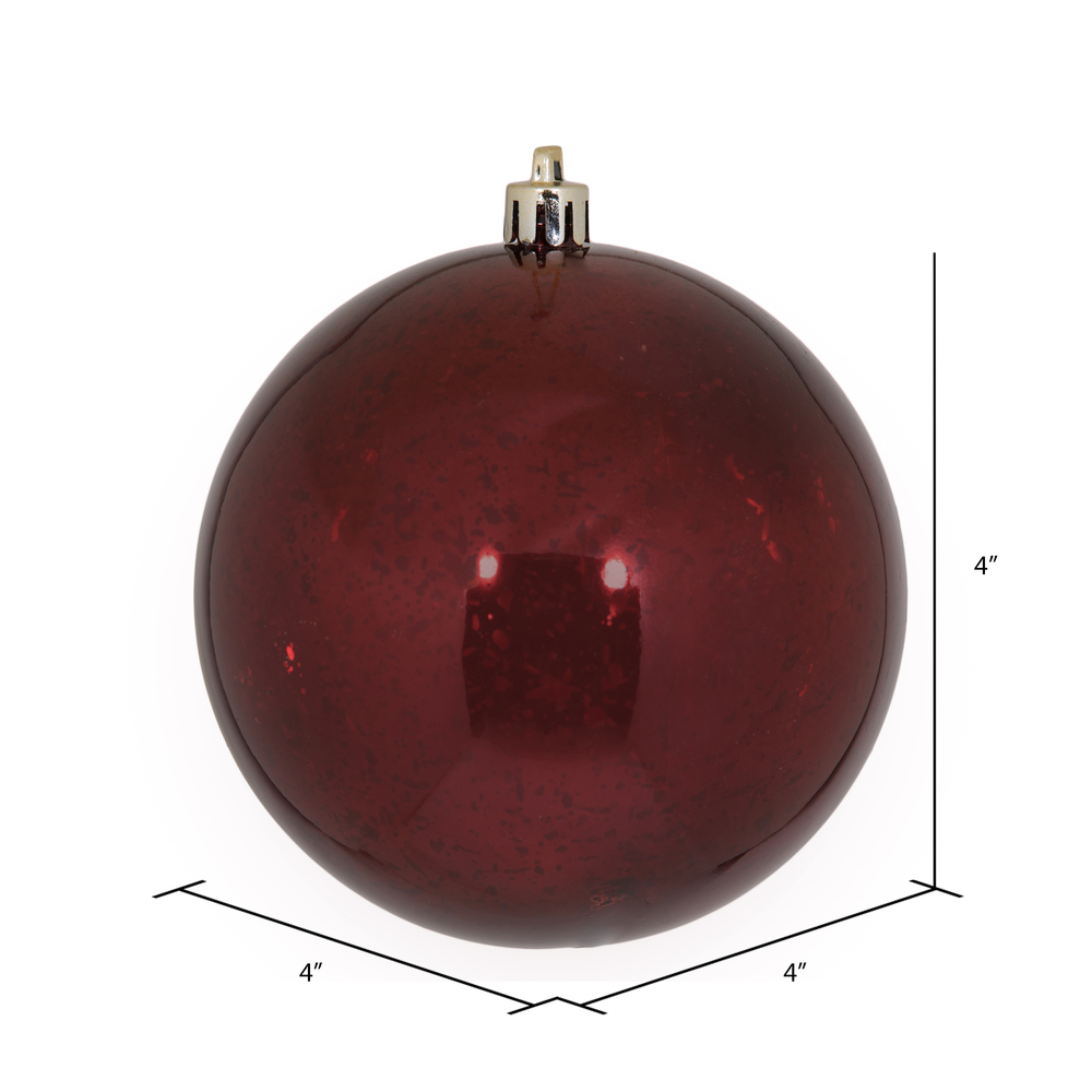 Vickerman Shiny Mercury Ball Ornament