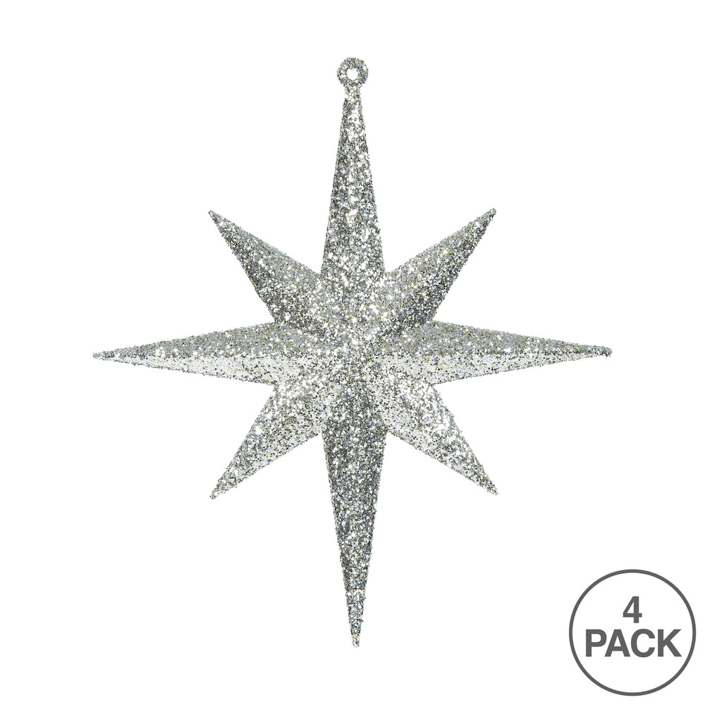 Vickerman Glitter Bethlehem Star Ornament