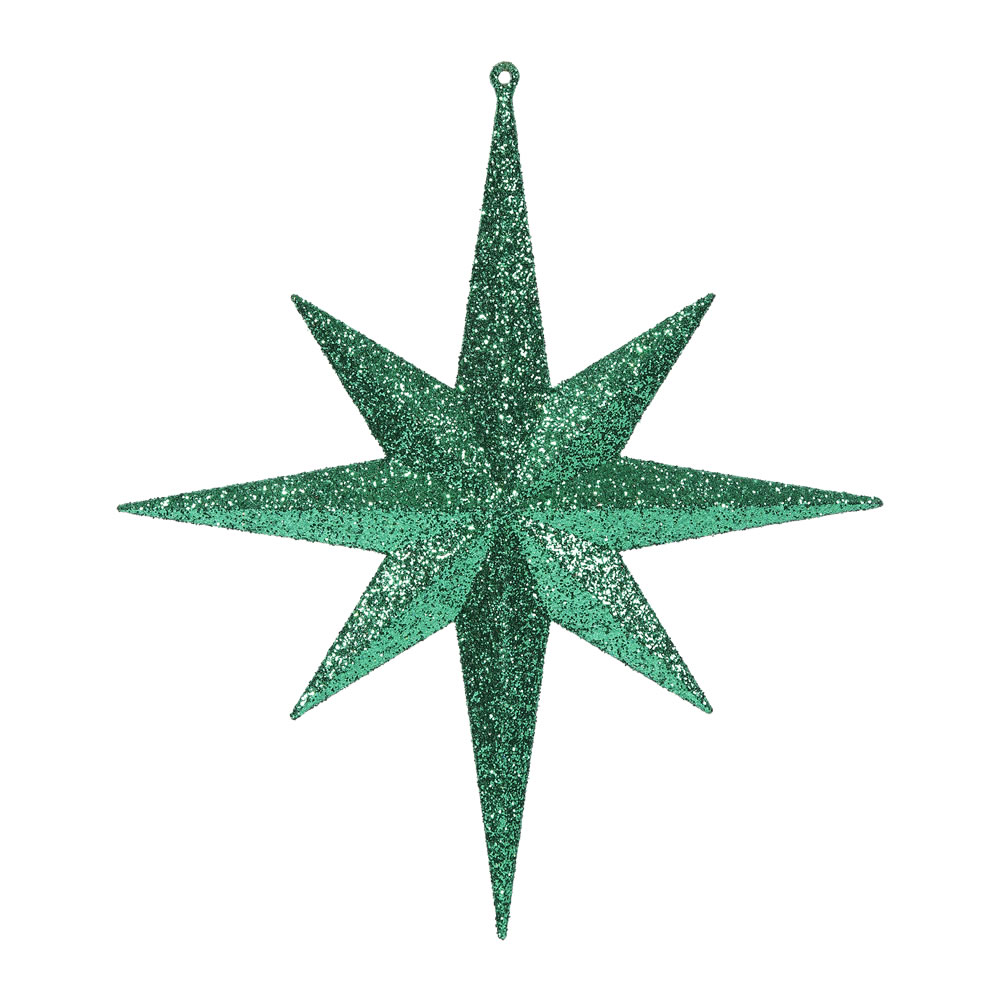 Vickerman Glitter Bethlehem Star Ornament