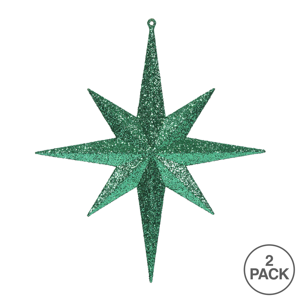 Vickerman Glitter Bethlehem Star Ornament