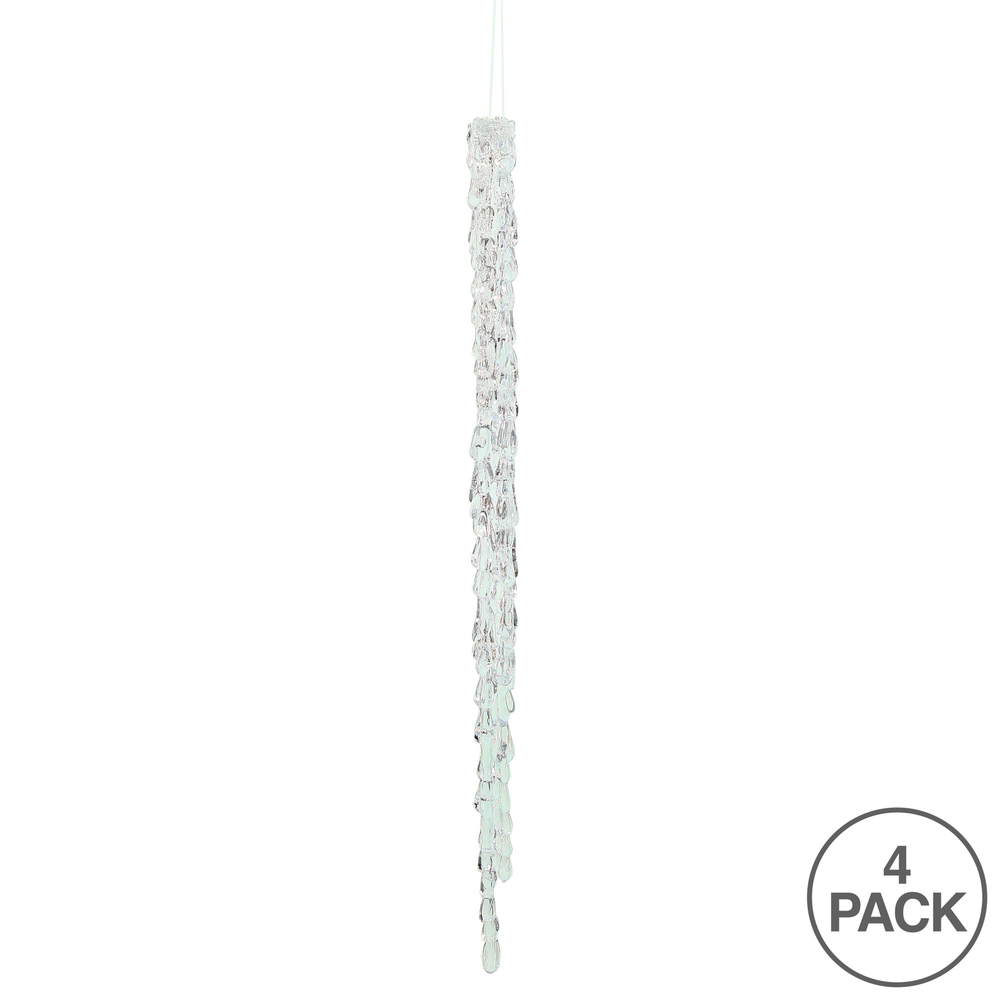 Vickerman Acrylic Icicle Ornament