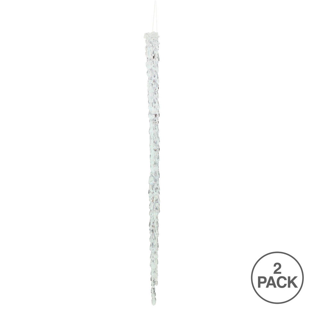 Vickerman Acrylic Icicle Ornament