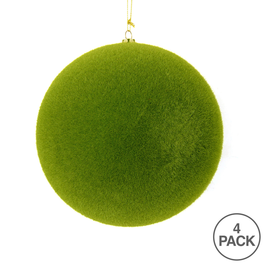 Vickerman Flocked Ball Ornament