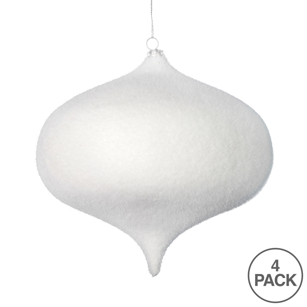 Vickerman 6" Flocked Onion Ornament