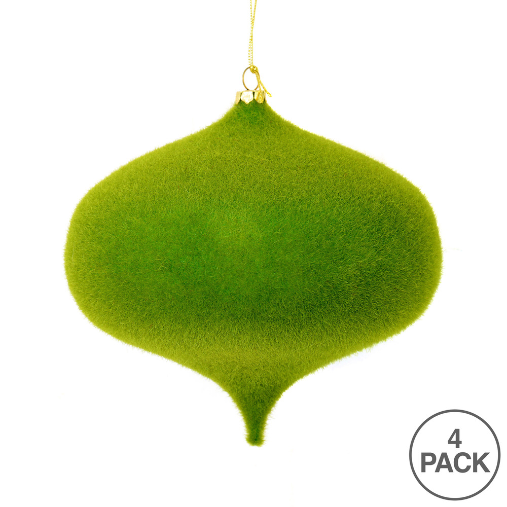 Vickerman 6" Flocked Onion Ornament
