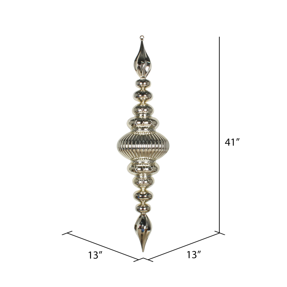 Vickerman 41" Shiny Finial Ornament