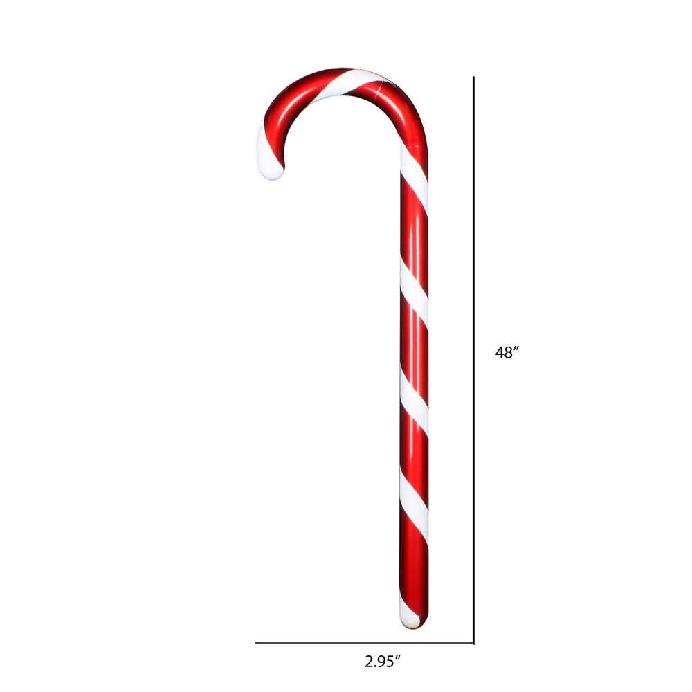 Vickerman Candy Cane Glitter Ornament