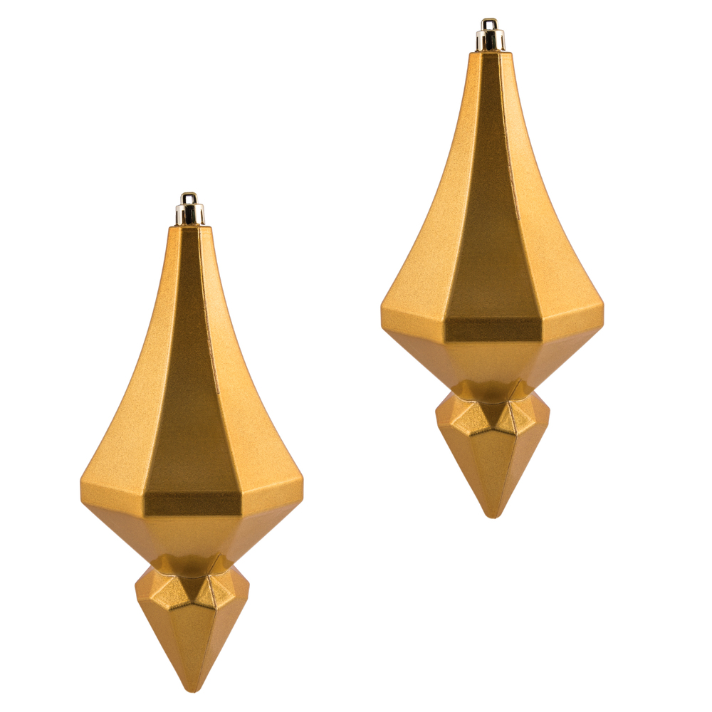 Vickerman 8" Candy Diamond Finial Ornament