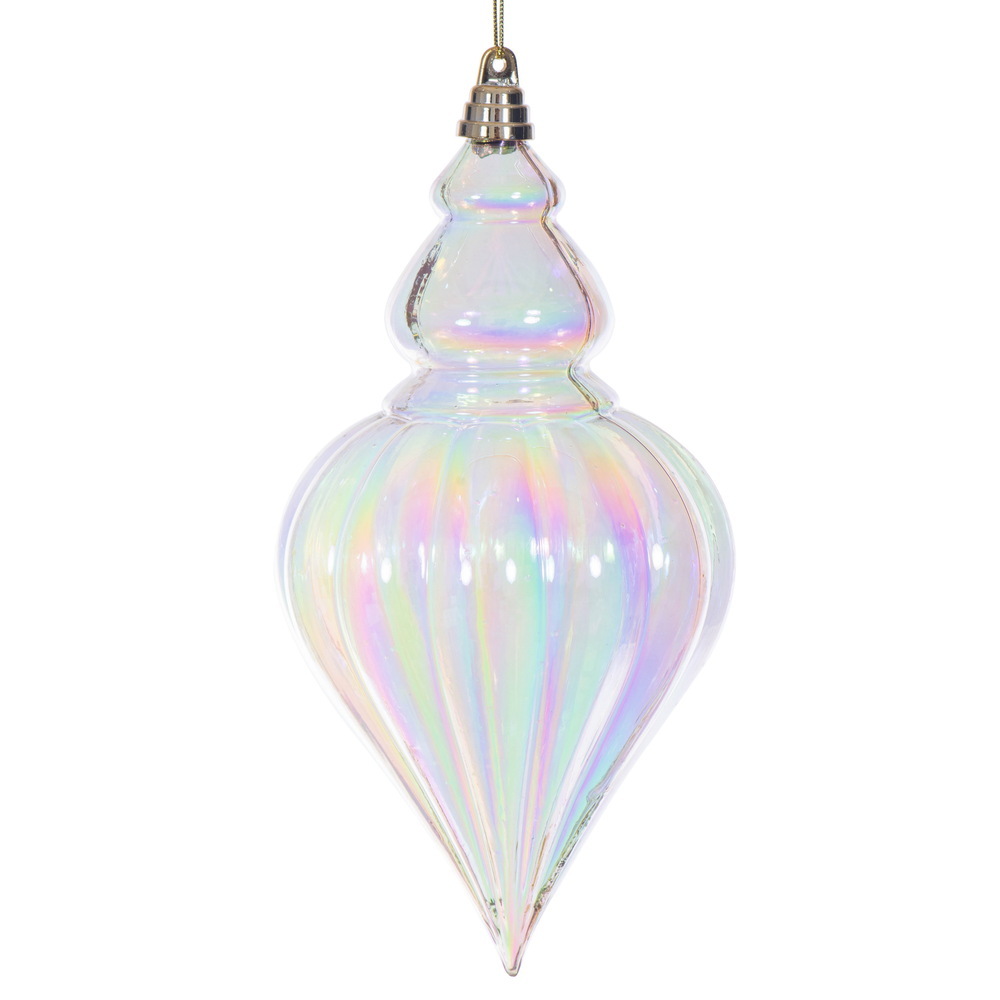 Vickerman Iridescent Drop Ornament