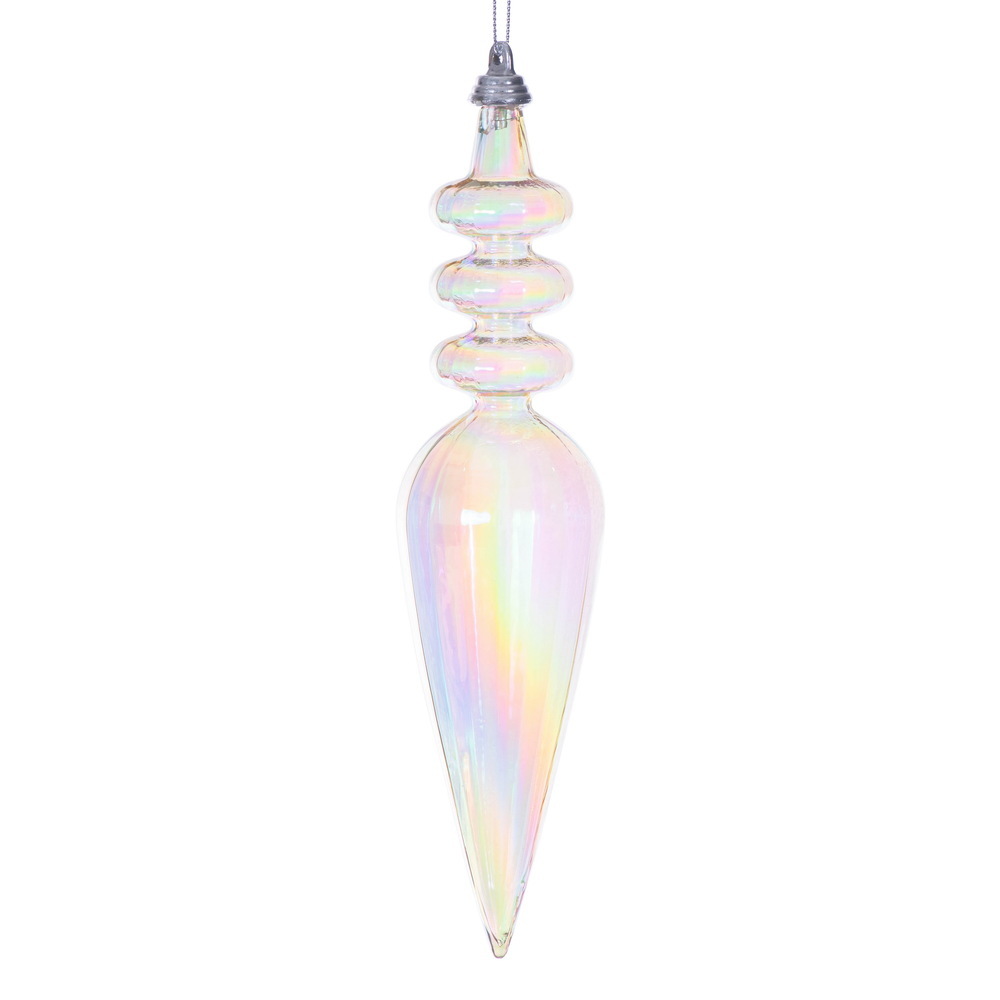 Iridescent Finial Ornament