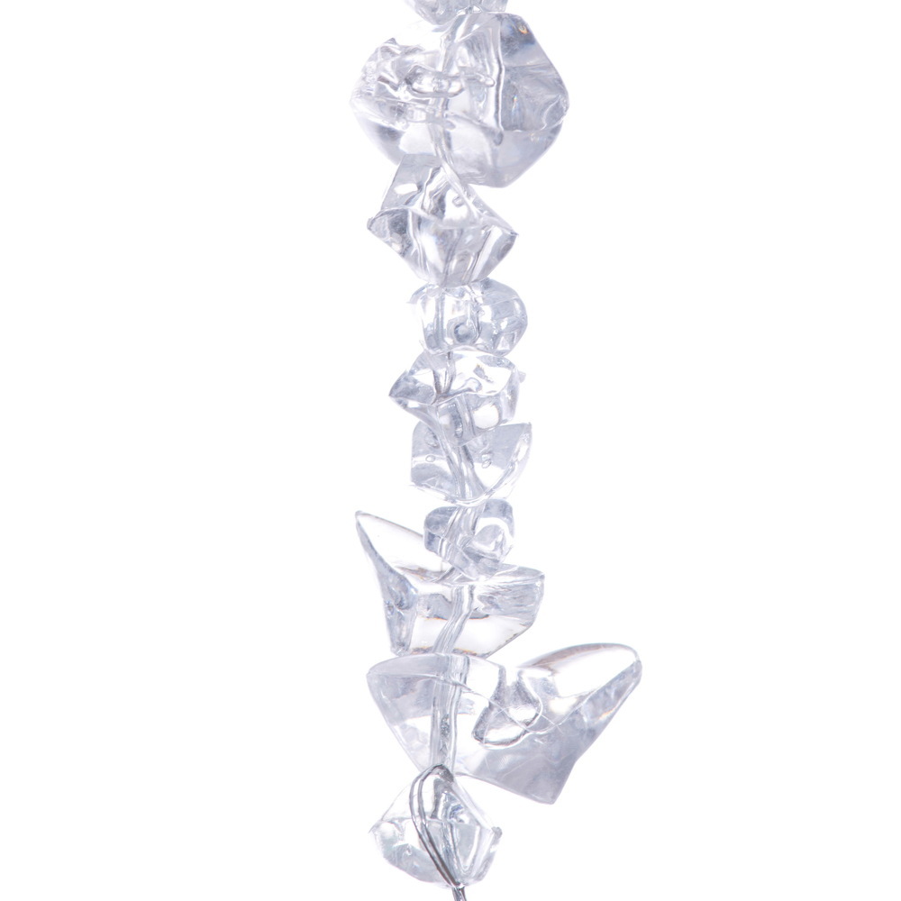6' Clear Ice Cube Garland