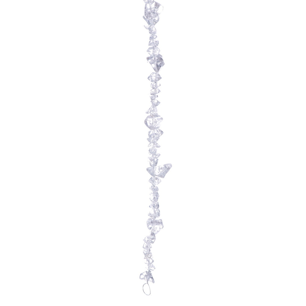 6' Clear Ice Cube Garland