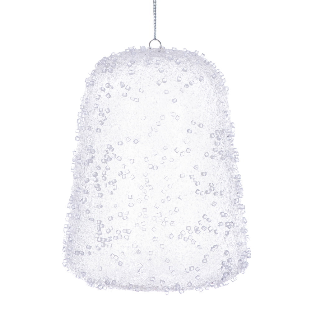Vickerman 8"  Icy Sugar Gum Drop Ornament