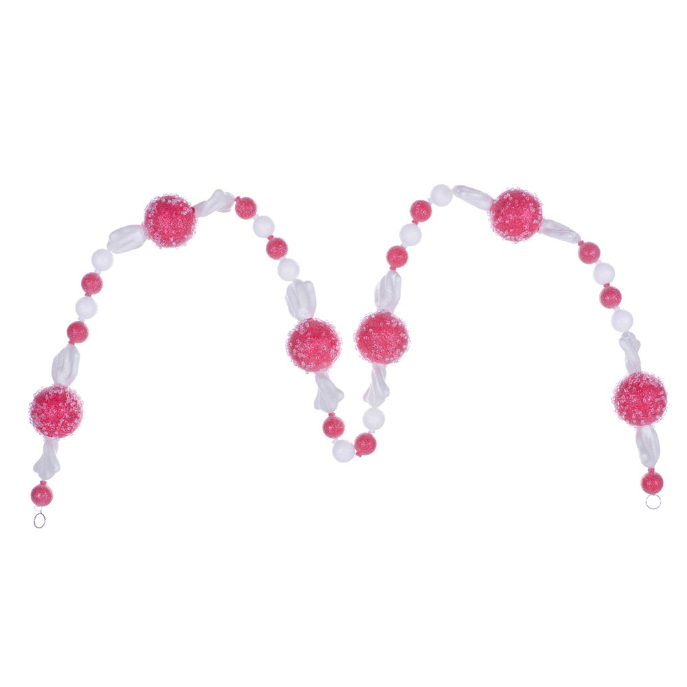 6' Icy Sugar Candy Garland