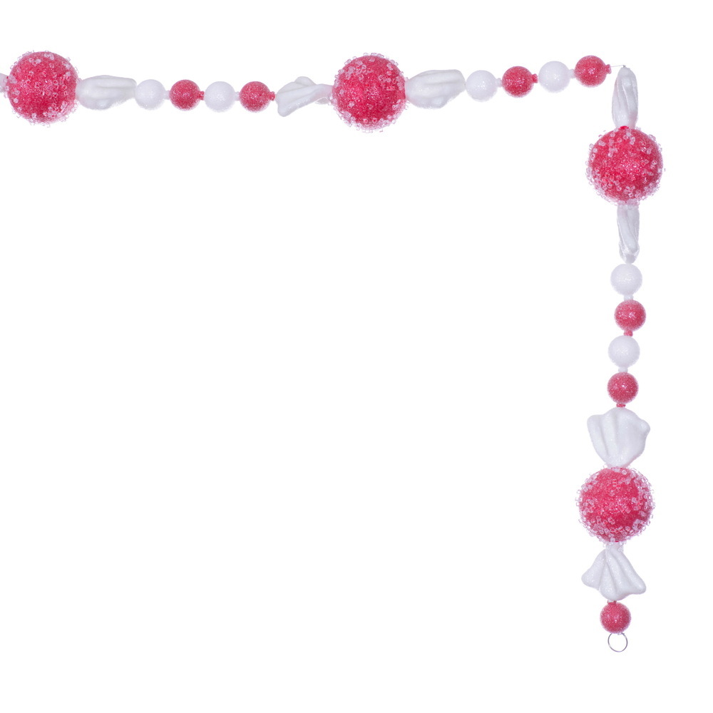6' Icy Sugar Candy Garland