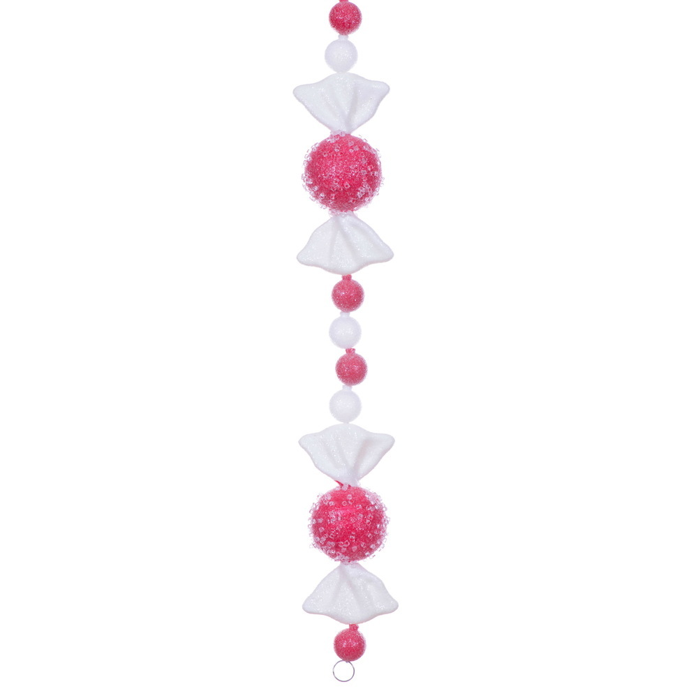 6' Icy Sugar Candy Garland