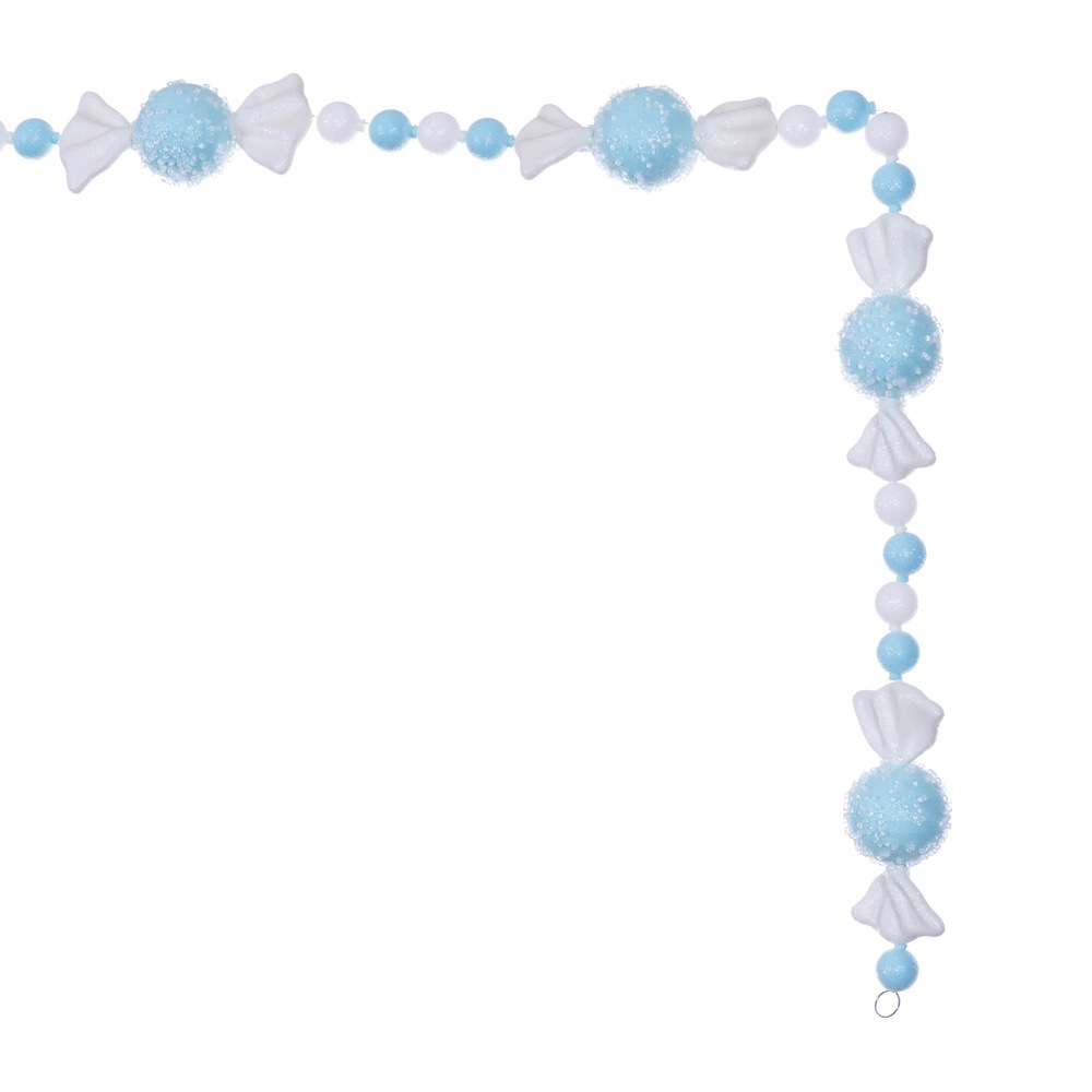 6' Icy Sugar Candy Garland
