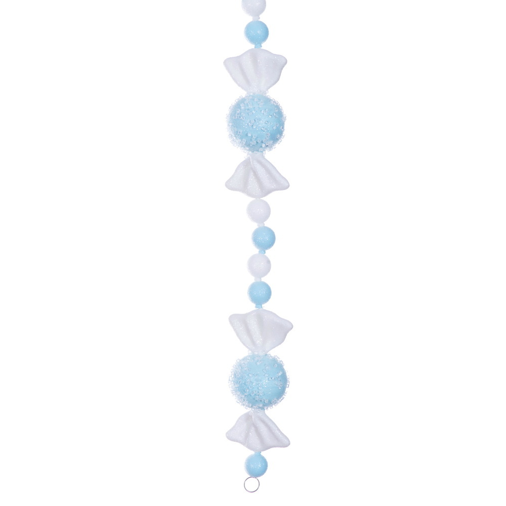 6' Icy Sugar Candy Garland