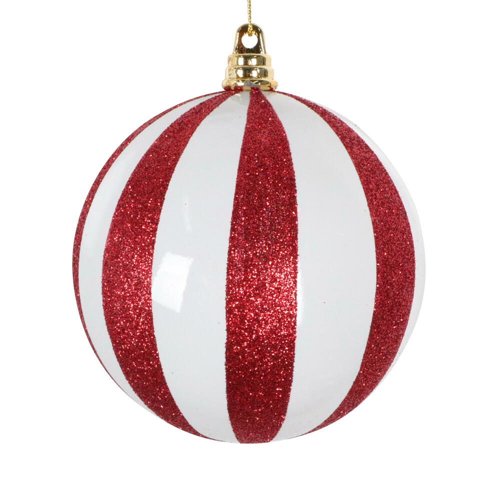 White/Red Glitter
