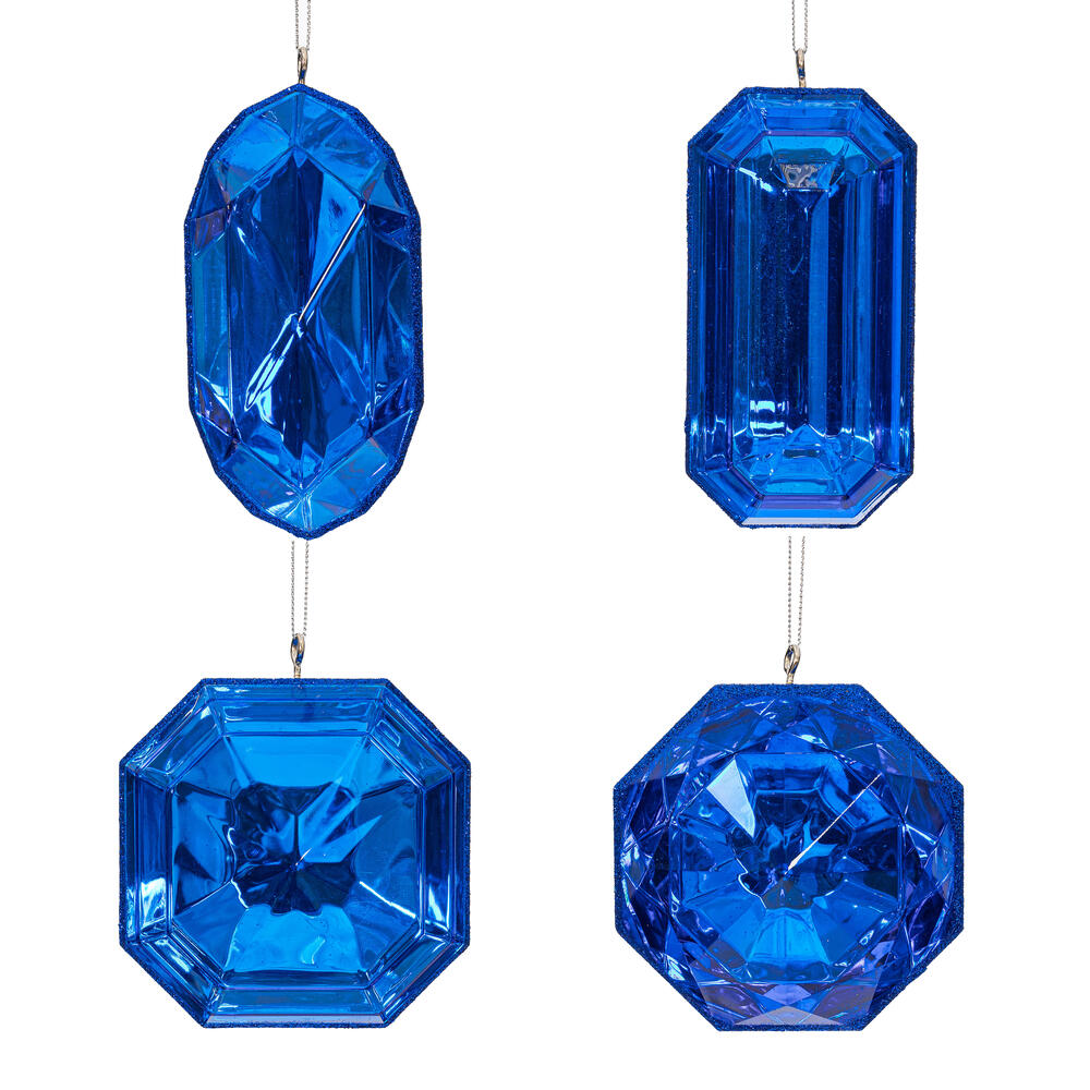 Vickerman Jewel Glitter Ornament Assorted