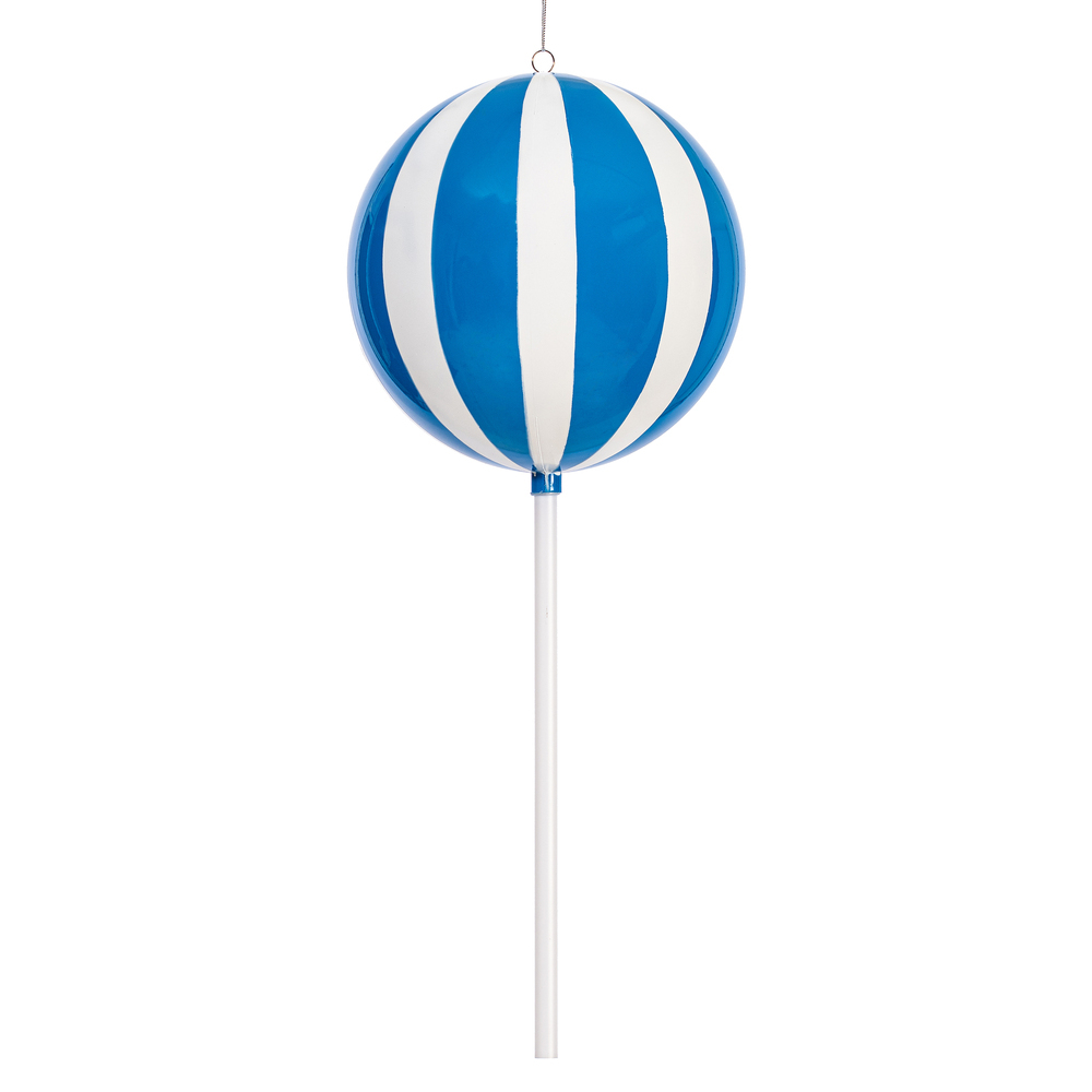 Vickerman 23.6" Enamel Round Lollipop Ornament