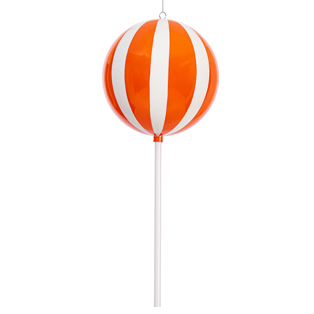 Vickerman 23.6" Enamel Round Lollipop Ornament