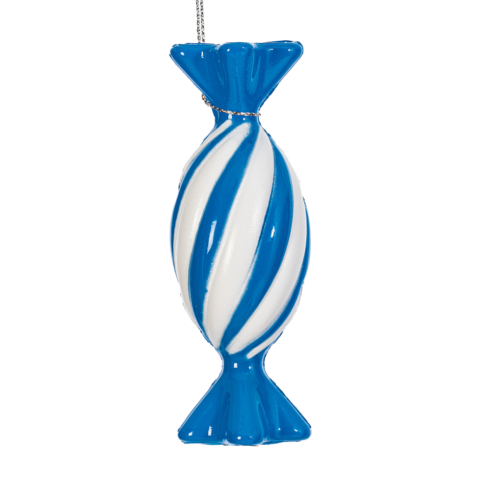 Vickerman 4" Swirl Enamel Candy Assorted Ornaments