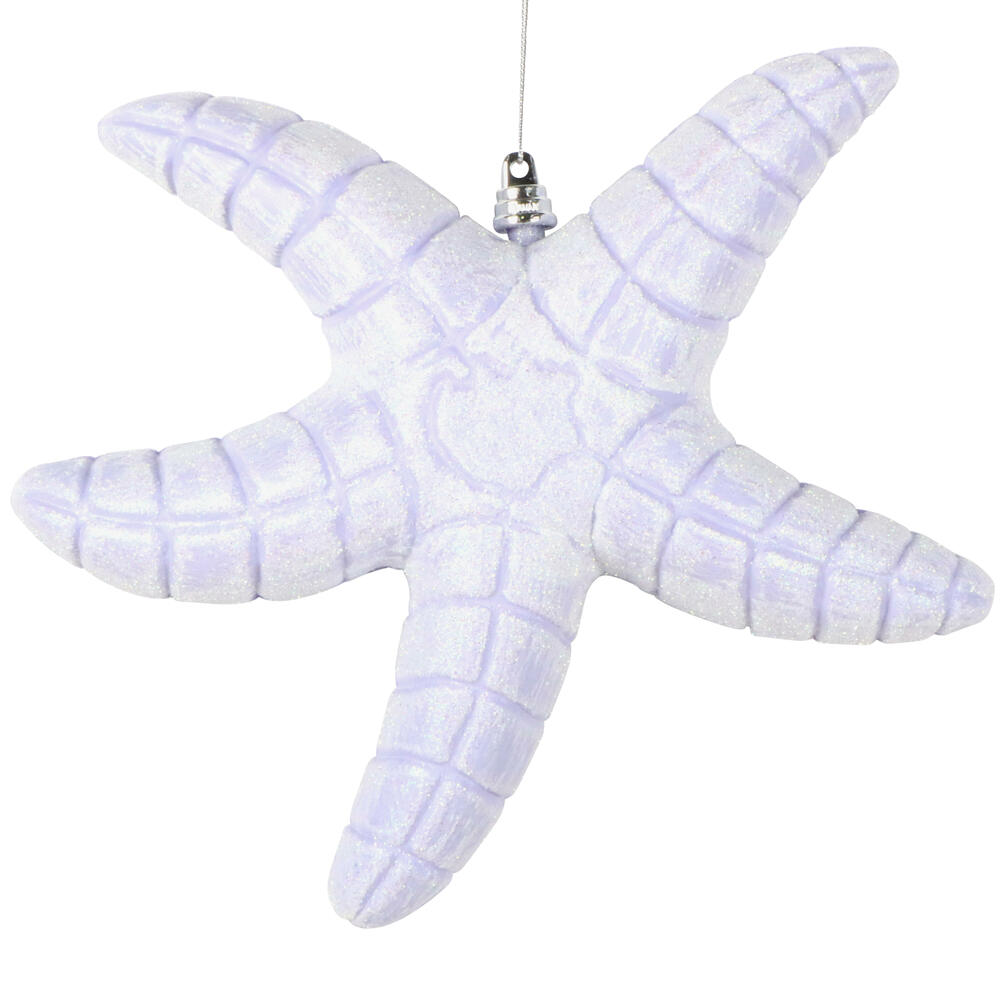 Starfish Glitter Ornament