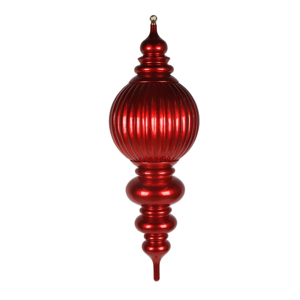Vickerman 35" UV Candy Stripe Finial Ornament