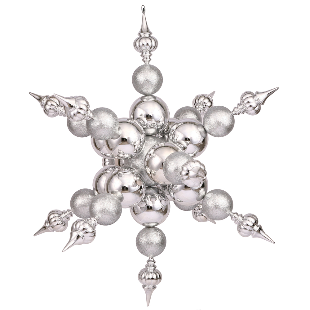 Vickerman 39" Radical Snowflake Christmas Ornament