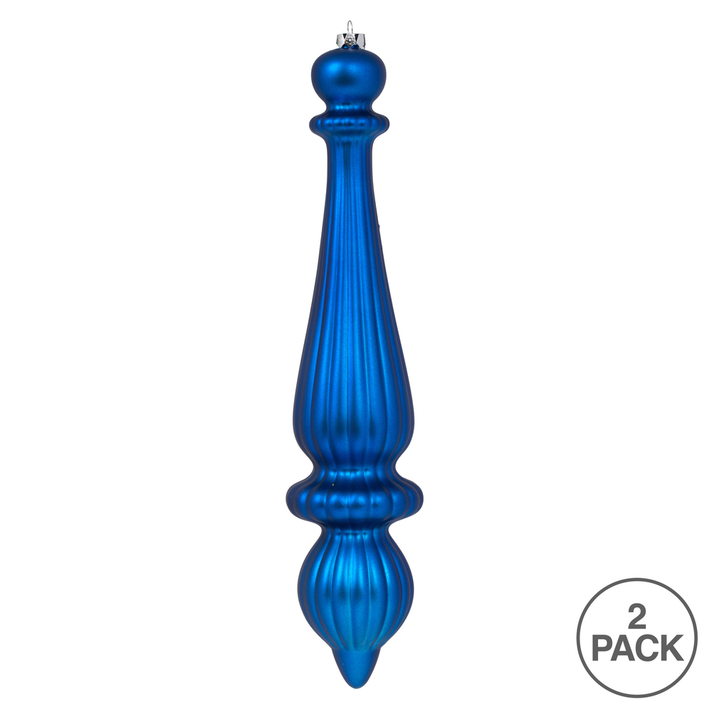 Vickerman 14" Finial Drop Christmas Ornament UV