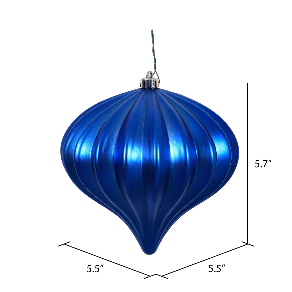 Vickerman 5.7" Onion Christmas Ornament UV