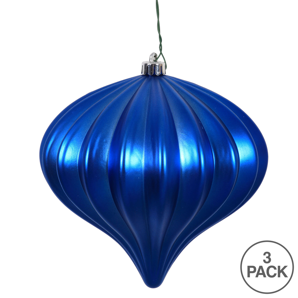 Vickerman 5.7" Onion Christmas Ornament UV