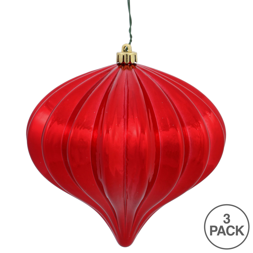 Vickerman 5.7" Onion Christmas Ornament UV