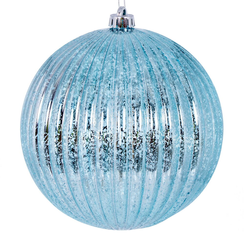 Vickerman 4" Shiny Mercury Lined Ball Ornament