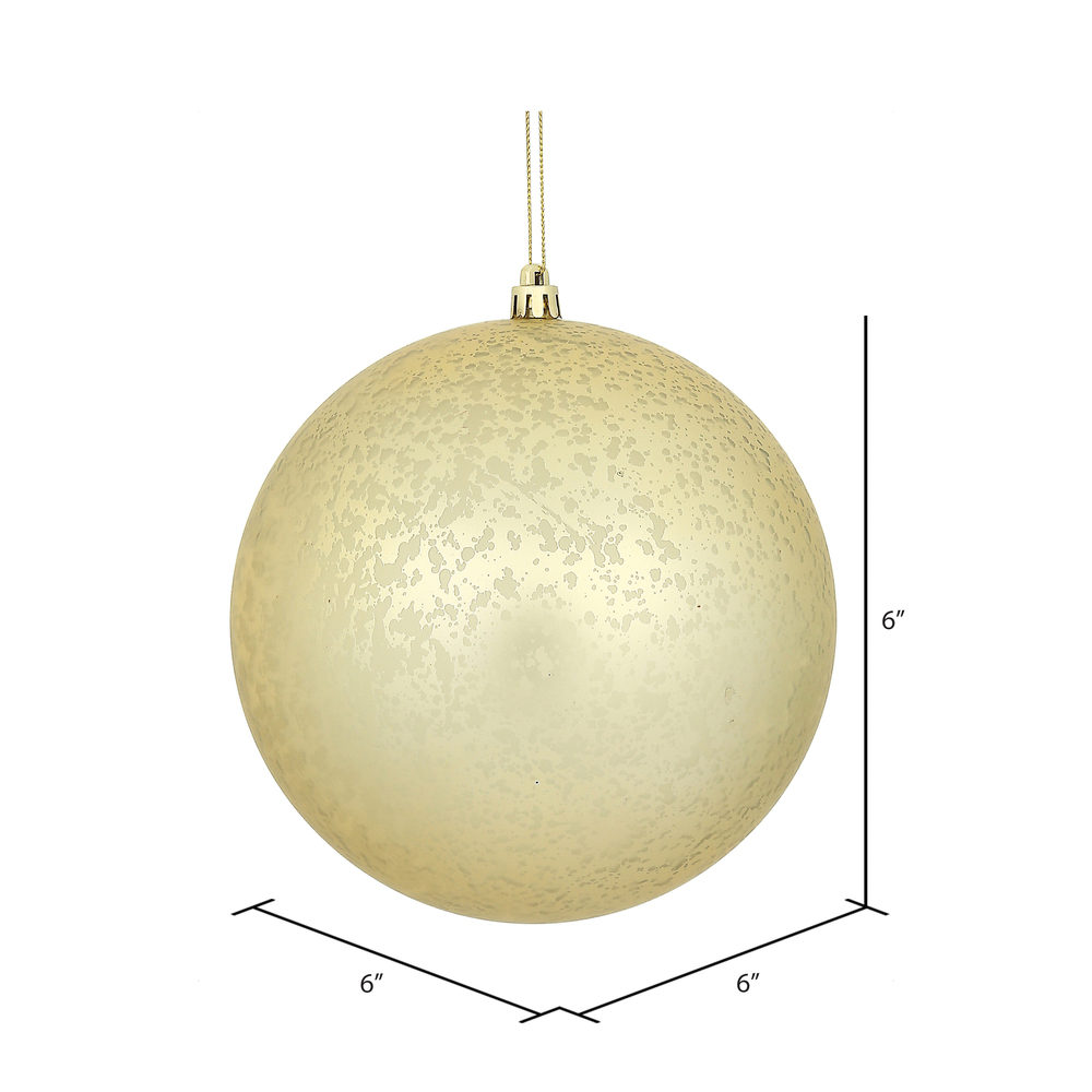 Vickerman Matte Mercury Ball Ornament