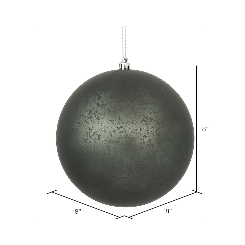 Vickerman Matte Mercury Ball Ornament
