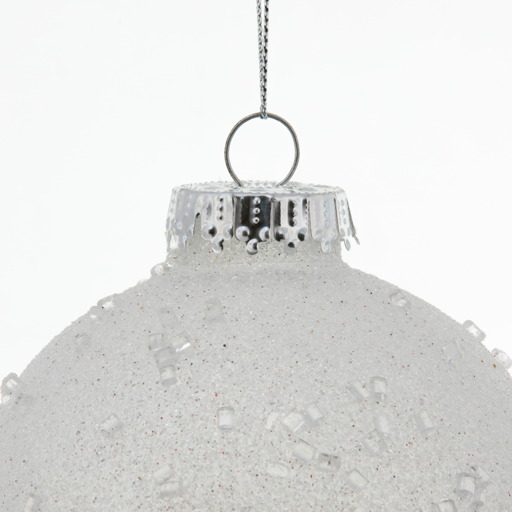Vickerman Ice Ball Ornament