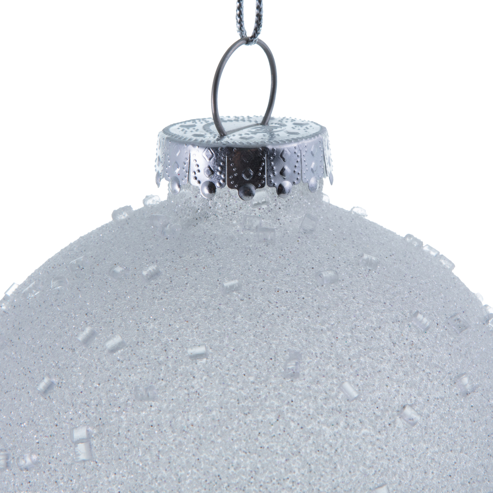 Vickerman Ice Ball Ornament