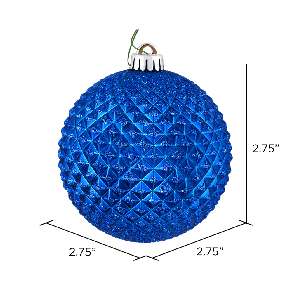 Vickerman Durian Glitter Ball Ornament