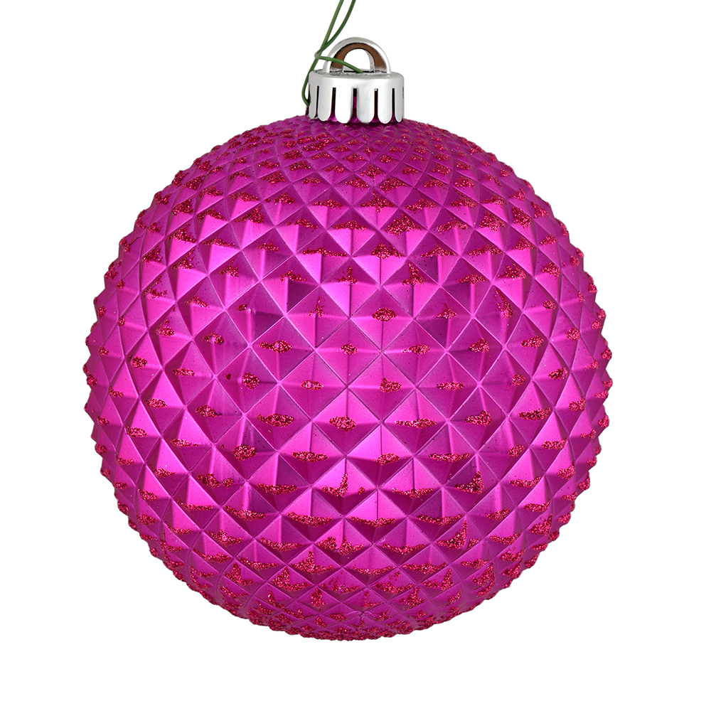 Vickerman Durian Glitter Ball Ornament