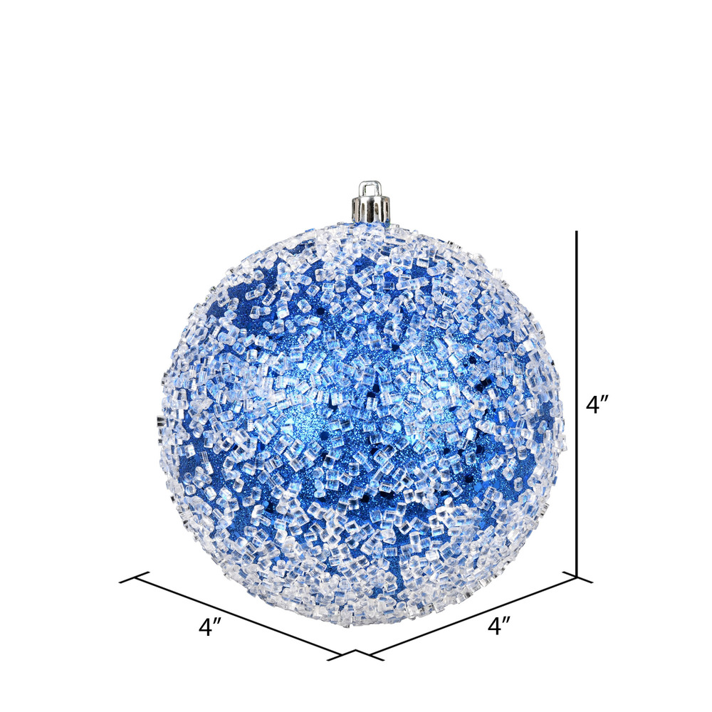 Vickerman Glitter Hail Ball Ornament