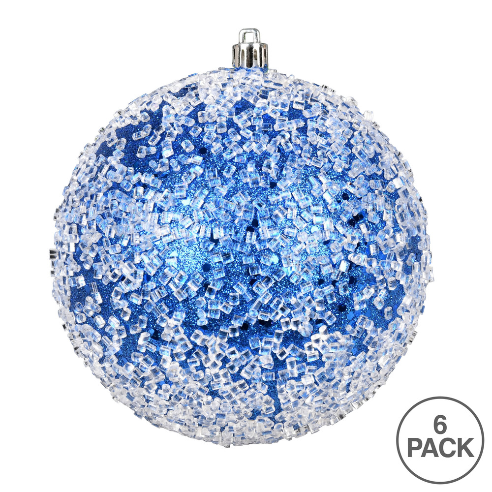 Vickerman Glitter Hail Ball Ornament