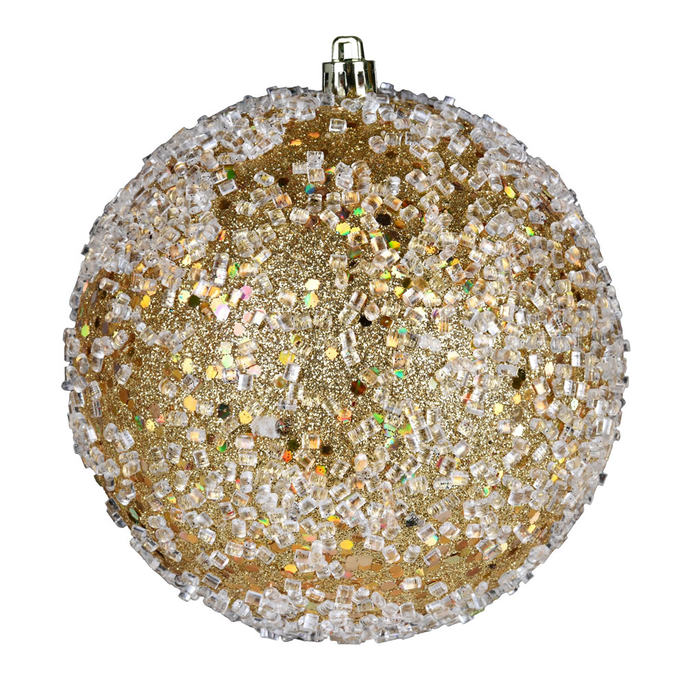 Vickerman Glitter Hail Ball Ornament