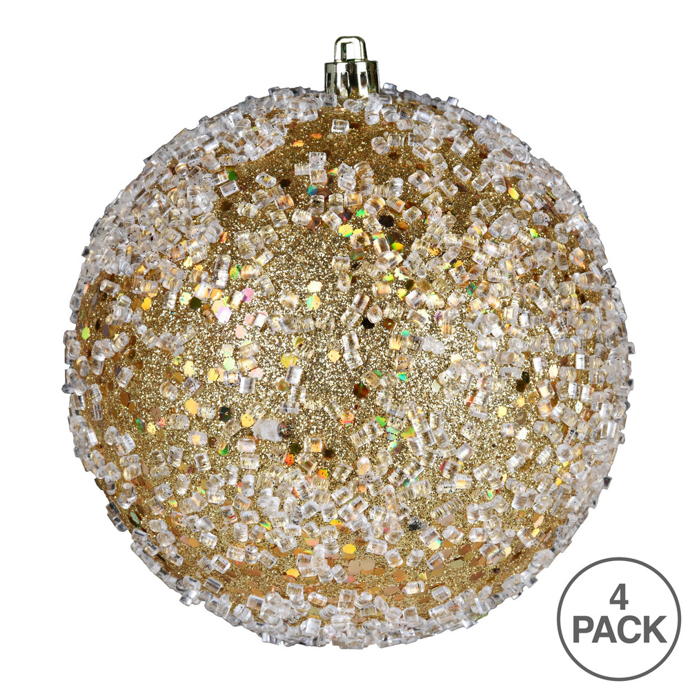 Vickerman Glitter Hail Ball Ornament