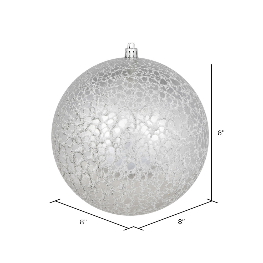 Vickerman Crackle Ball Ornament