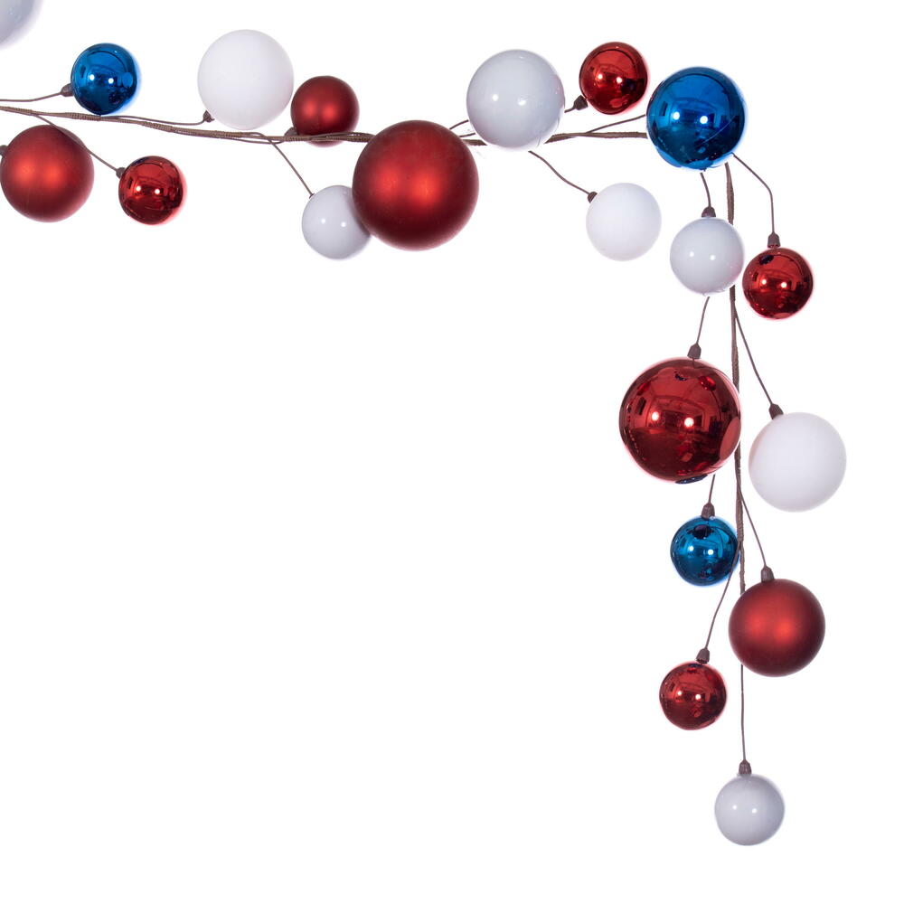 Vickerman 10' Branch Ball Ornament Garland