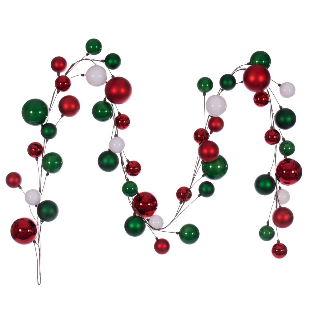 Vickerman 10' Branch Ball Ornament Garland