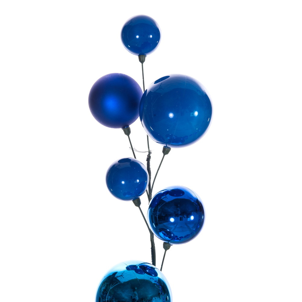 Vickerman 10' Matt Shny Pearl Ball Garland 2-4"