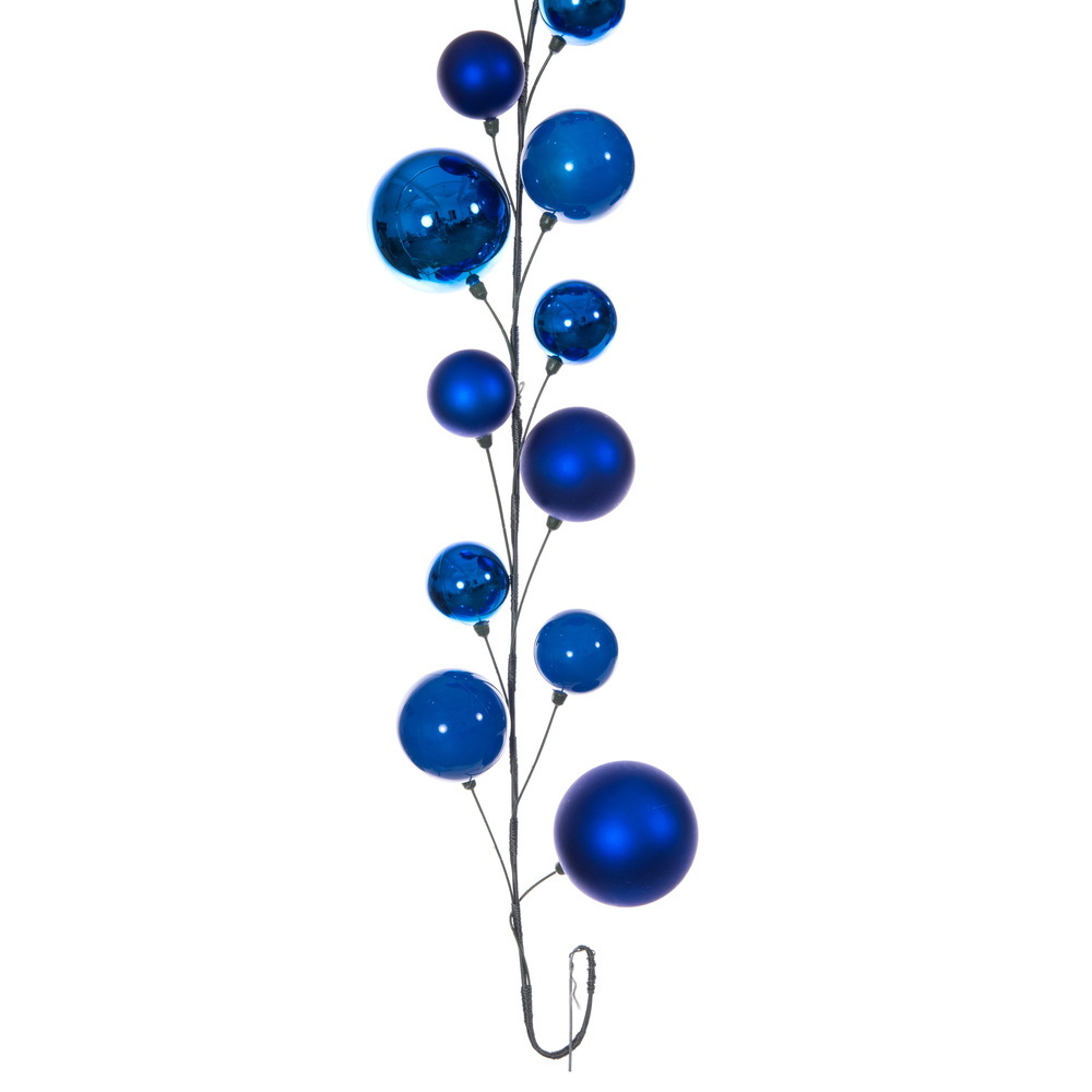 Vickerman 10' Matt Shny Pearl Ball Garland 2-4"